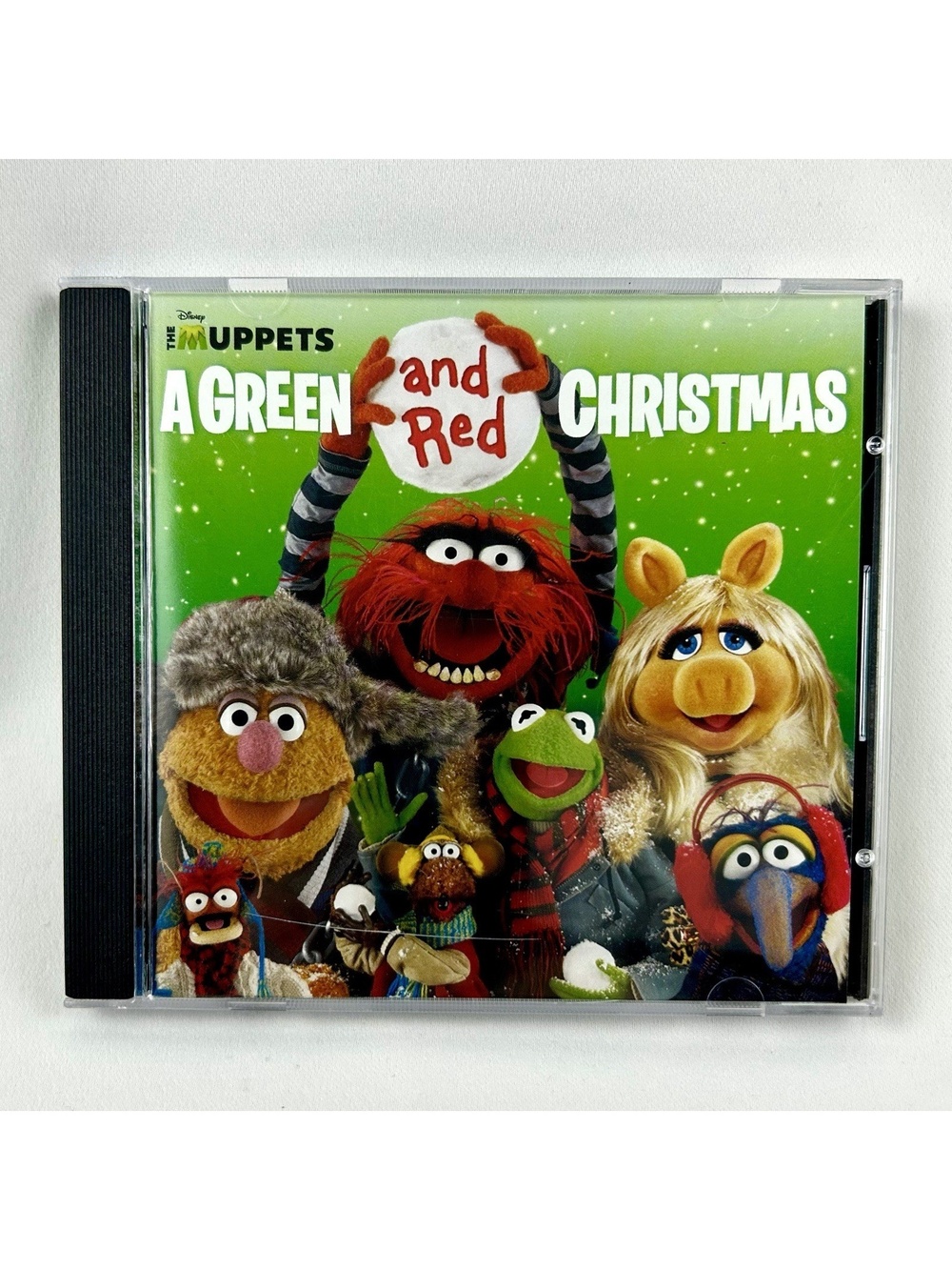 Disney The Muppets Green and Red Christmas CD Holiday Songs
